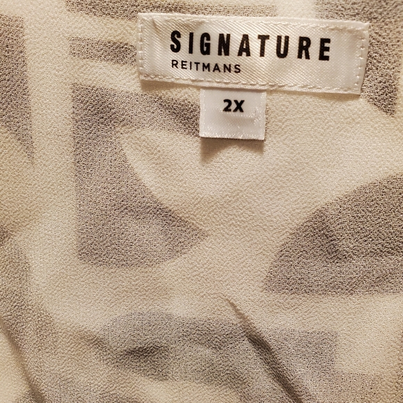 Geometric Camisole 2x - Picture 3 of 3